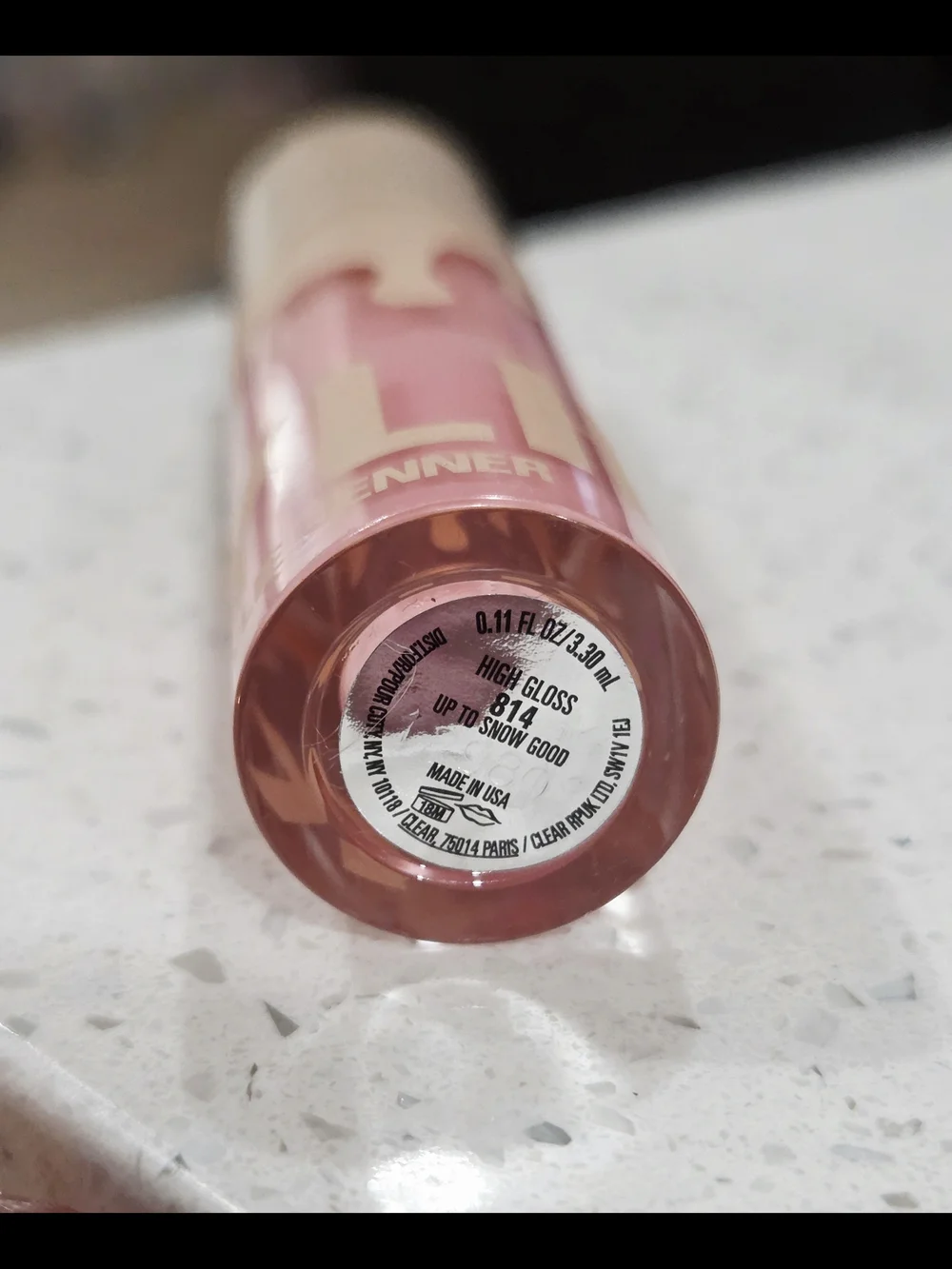 Lip Gloss - Soft Pink Shine~814 Up To Snow Good